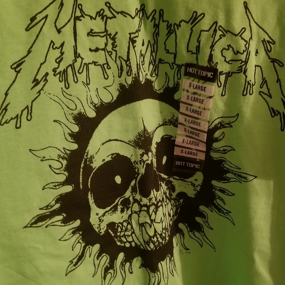 Hot Topic Metallica Shirt XL NWT - Picture 6 of 7